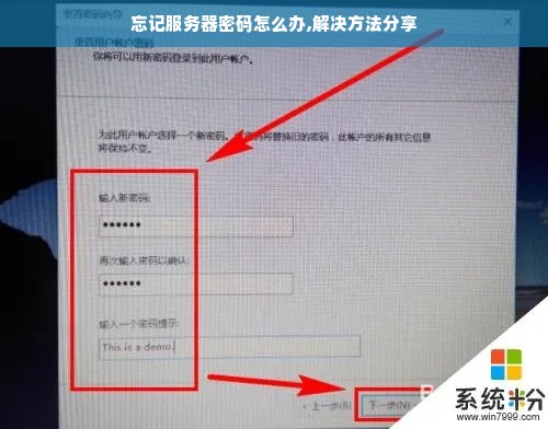 忘记服务器密码怎么办,解决方法分享