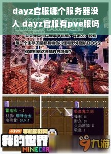 dayz官服哪个服务器没人 dayz官服有pve服吗