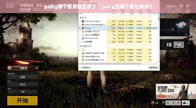 pubg哪个服务器玩家少（pubg玩哪个服比较好）