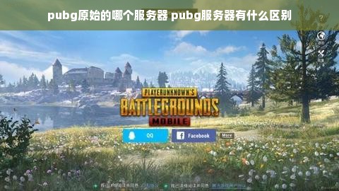 pubg原始的哪个服务器 pubg服务器有什么区别