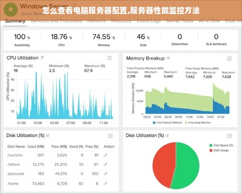 怎么查看电脑服务器配置,服务器性能监控方法