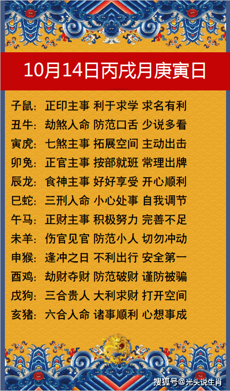 2022八月14日十二生肖运程 2021年8月14日十二生肖财运